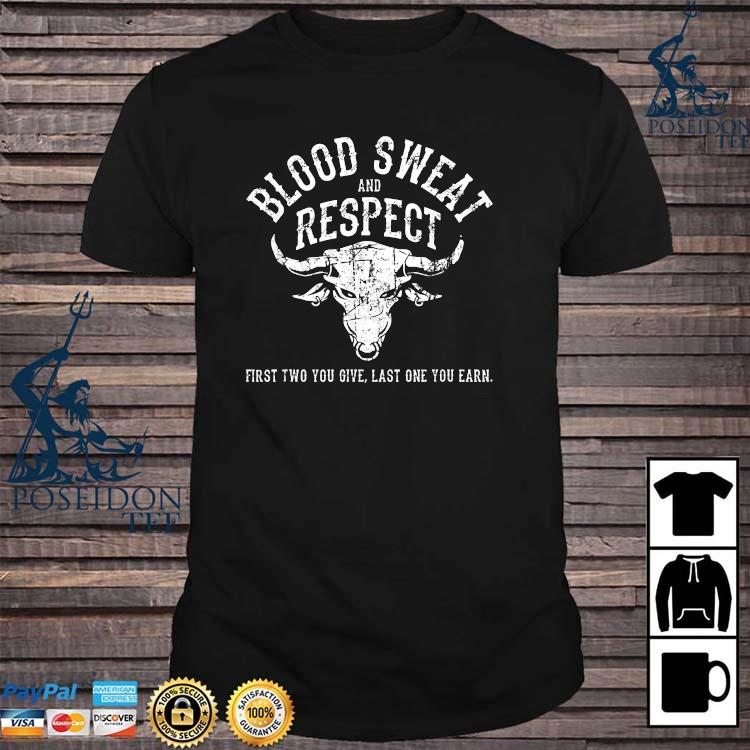 respect earn it t shirt