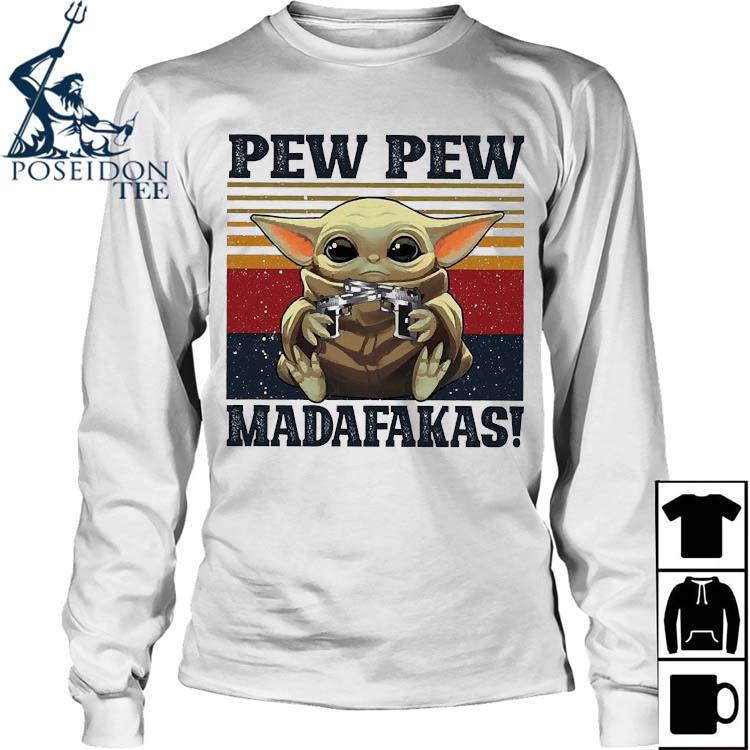 baby yoda pew pew shirt