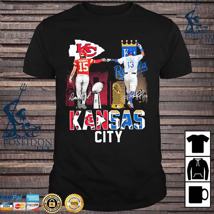 kansas city chiefs and royals shirt