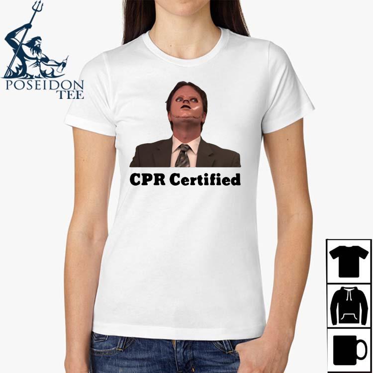 dwight schrute cpr shirt