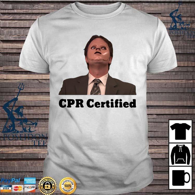 dwight schrute cpr shirt