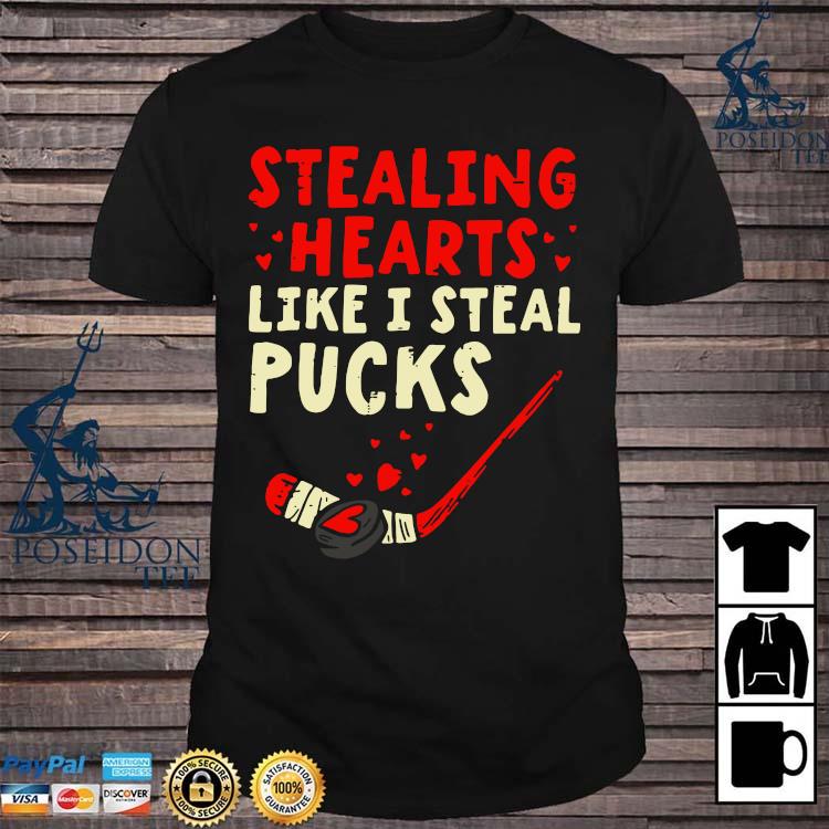 pucks in deep shirt