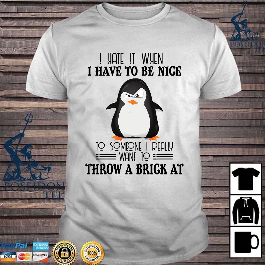 Penguin If People Are Talking About You Behind Your Back Then Just Fart Shirt Hoodie Sweater Long Sleeve And Tank Top