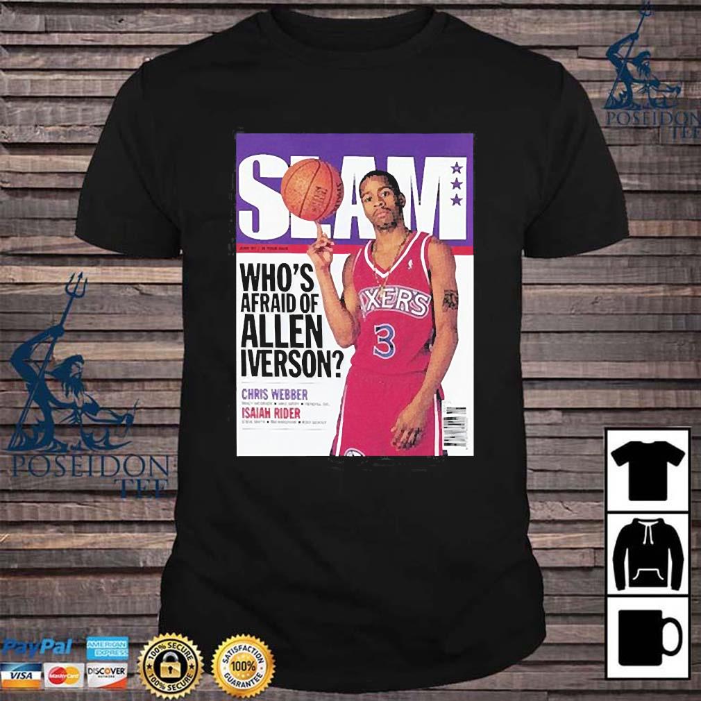 allen iverson draft day shirt