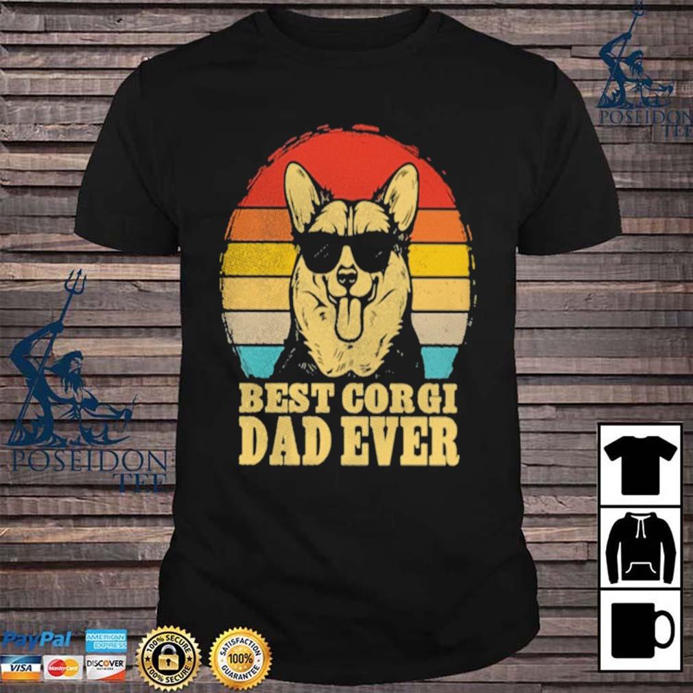 best corgi dad ever shirt