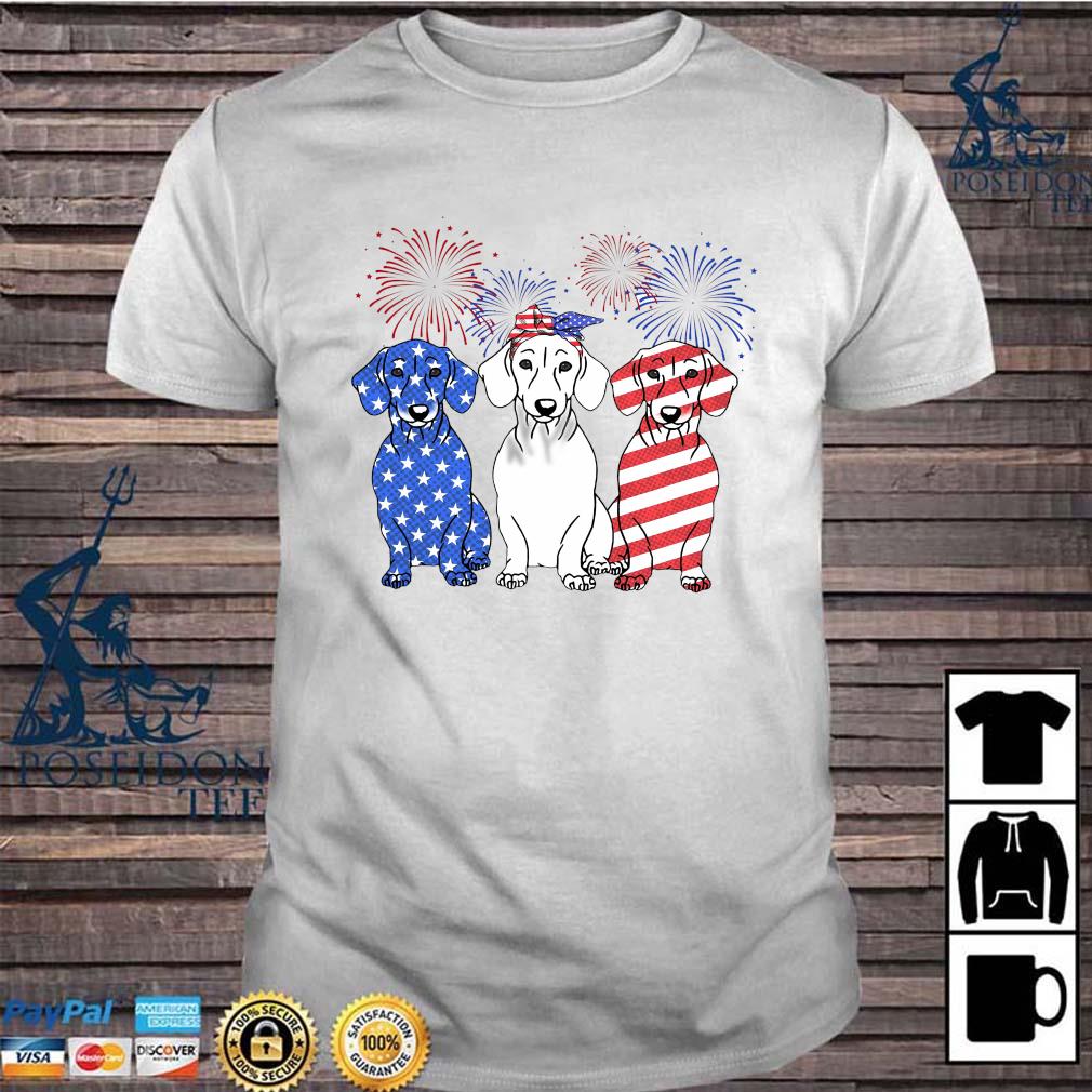 dachshund fourth of july shirt