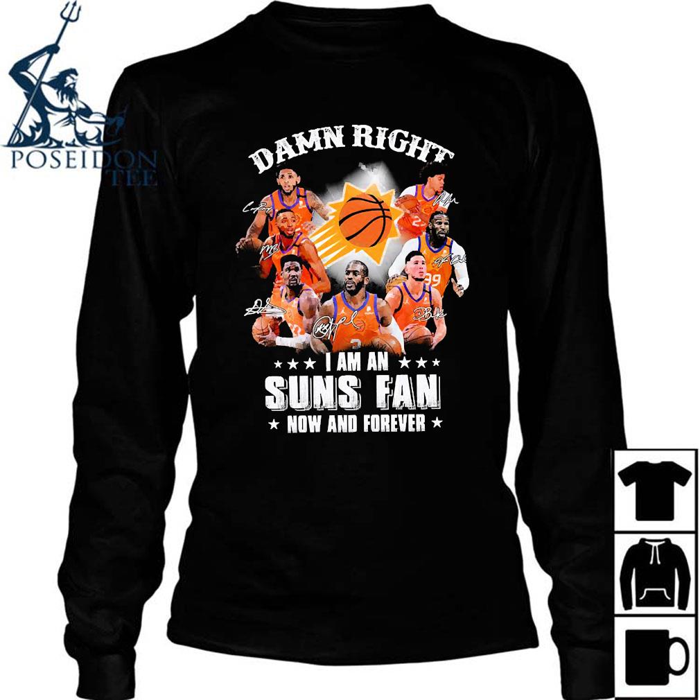 suns fan shirt off