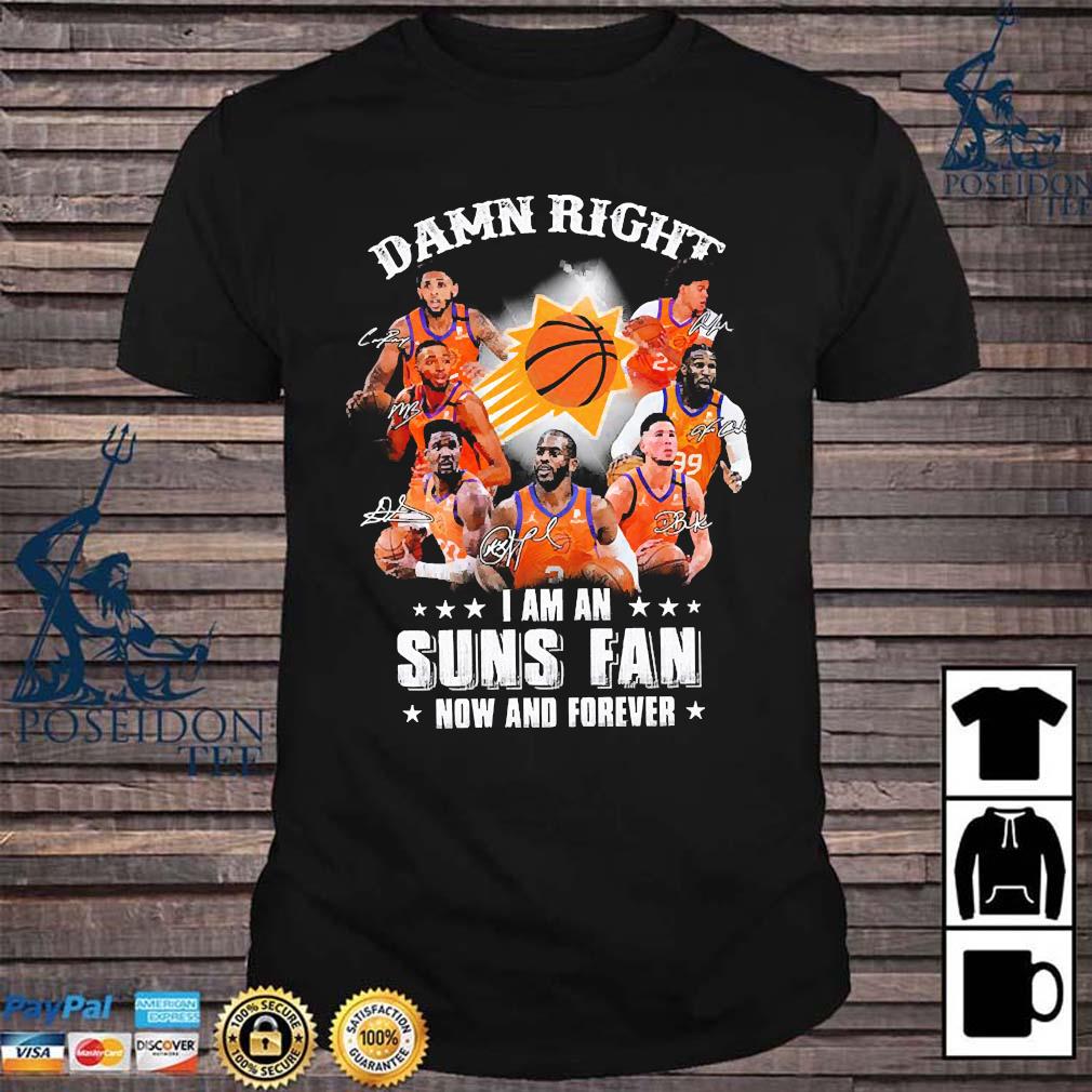 suns fan shirt off