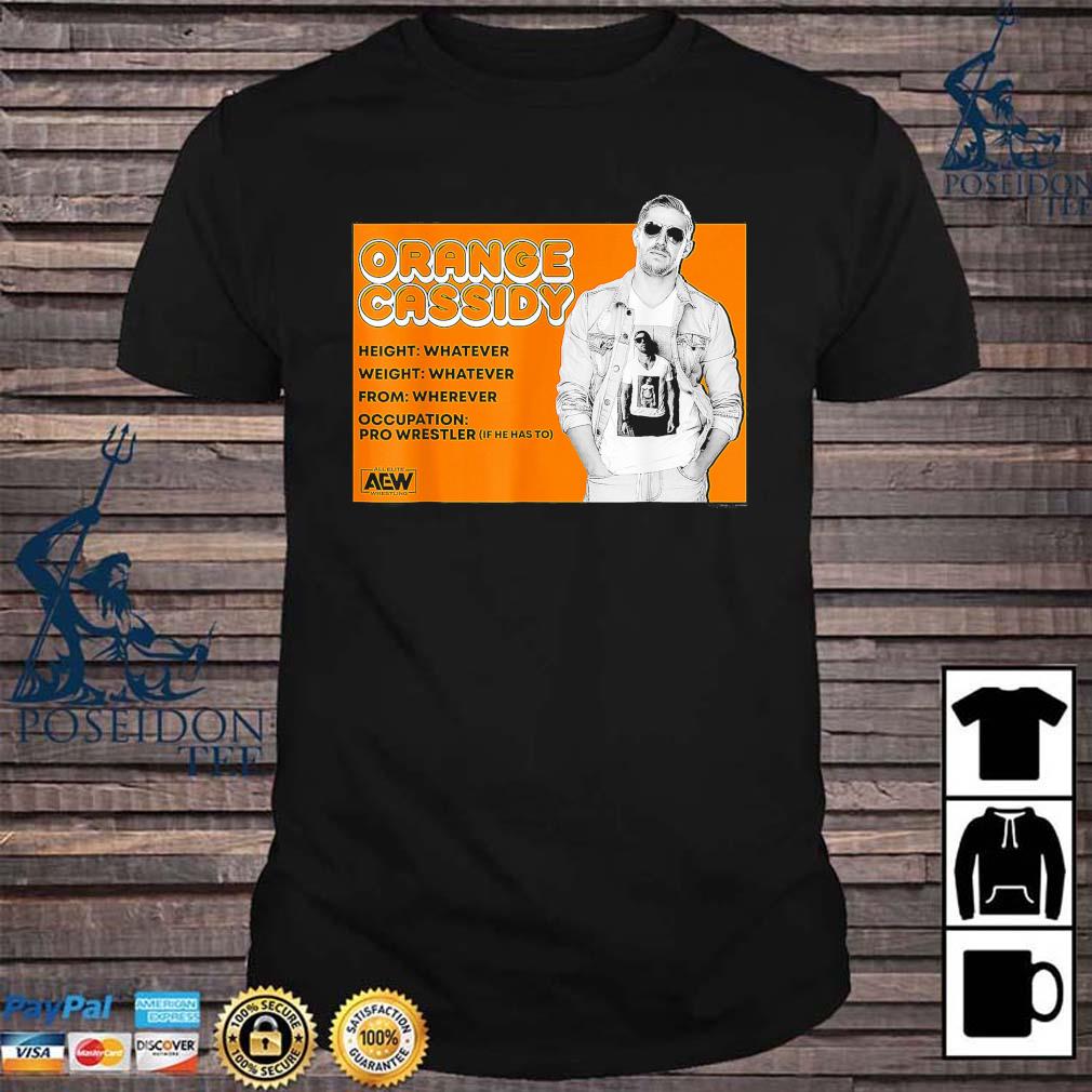 Orange Cassidy Shirt, hoodie, tank top, sweater and long sleeve t-shirt