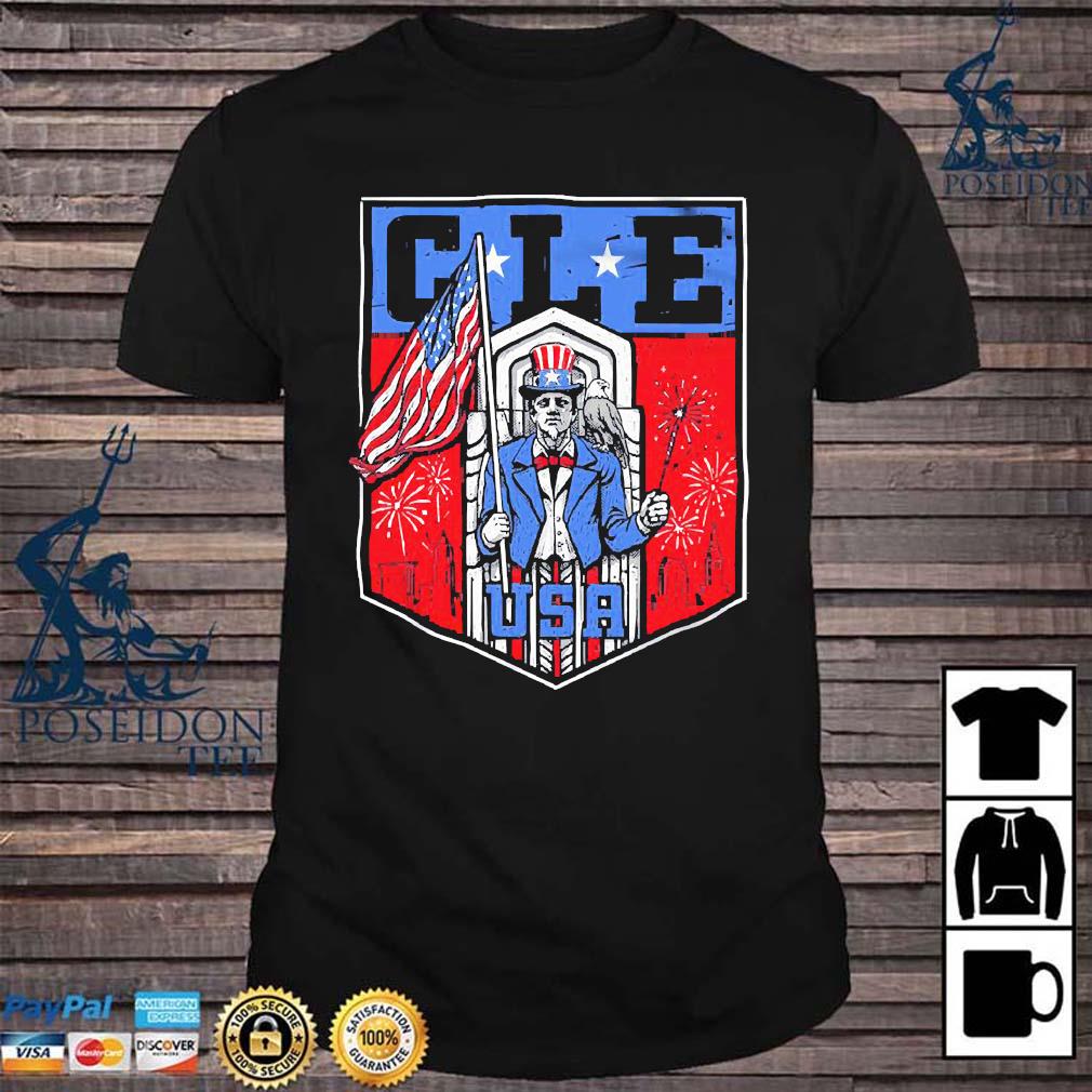 CLE USA 4th Of July 2021 Shirt, Ladies tee, Hoodie And ...