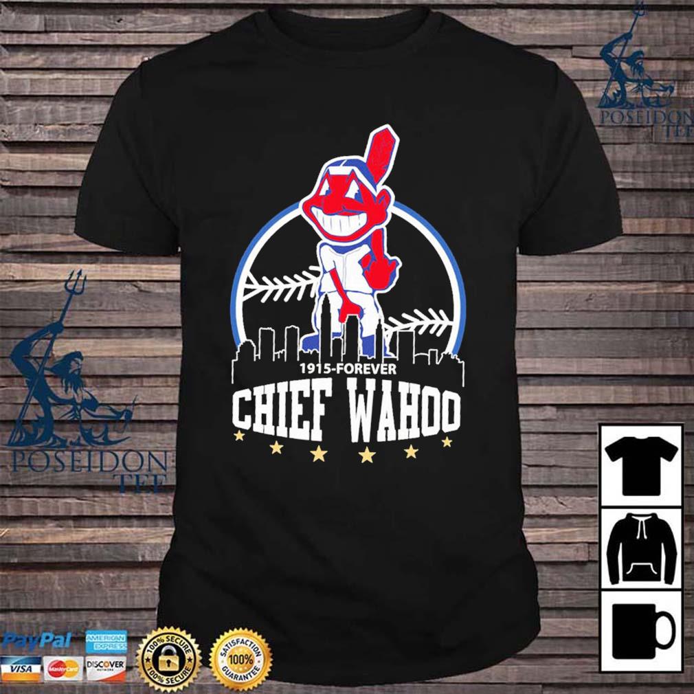 cleveland indians chief wahoo t shirt