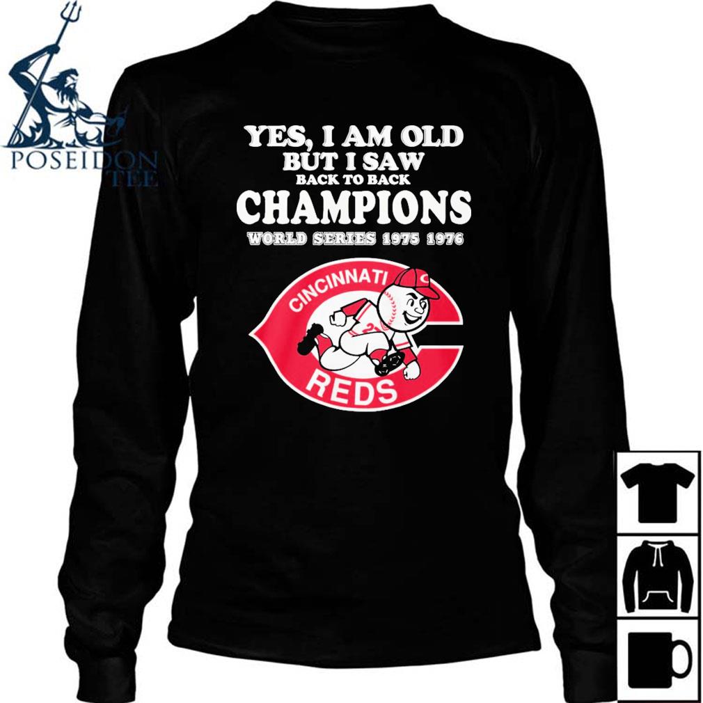 Denver Broncos yes I am old but I saw Back to Back super bowl champions  logo shirt, hoodie, sweater, long sleeve and tank top