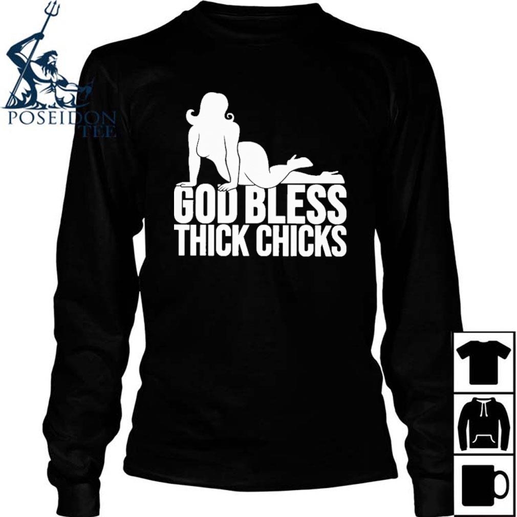 ginger billy god bless thick chicks t shirt