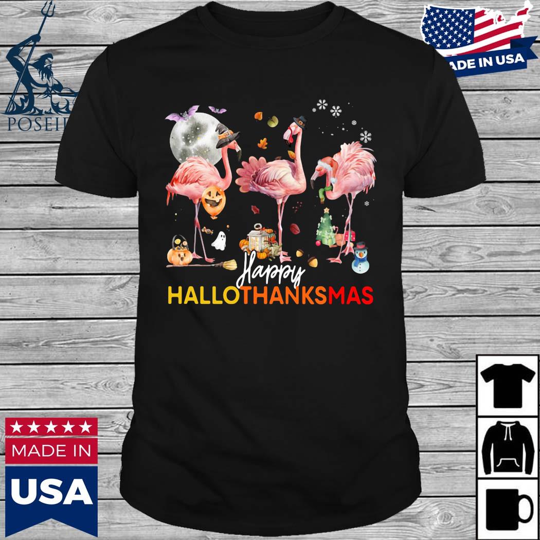 happy hallothanksmas shirts