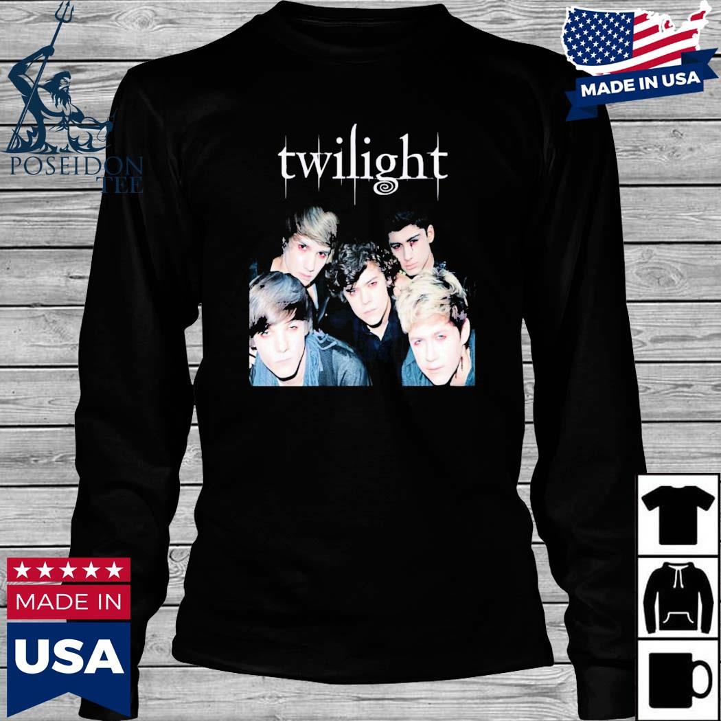 one direction as twilight shirt