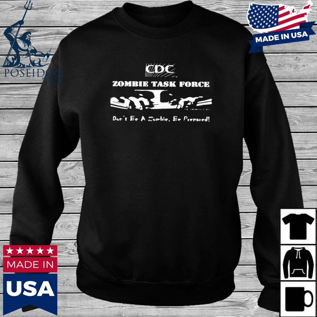 cdc zombie task force tshirt