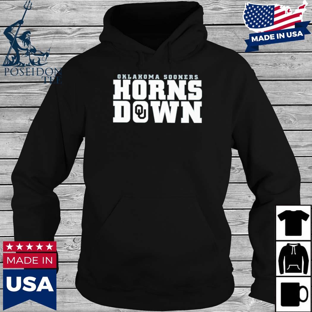 oklahoma sooners horns down shirt