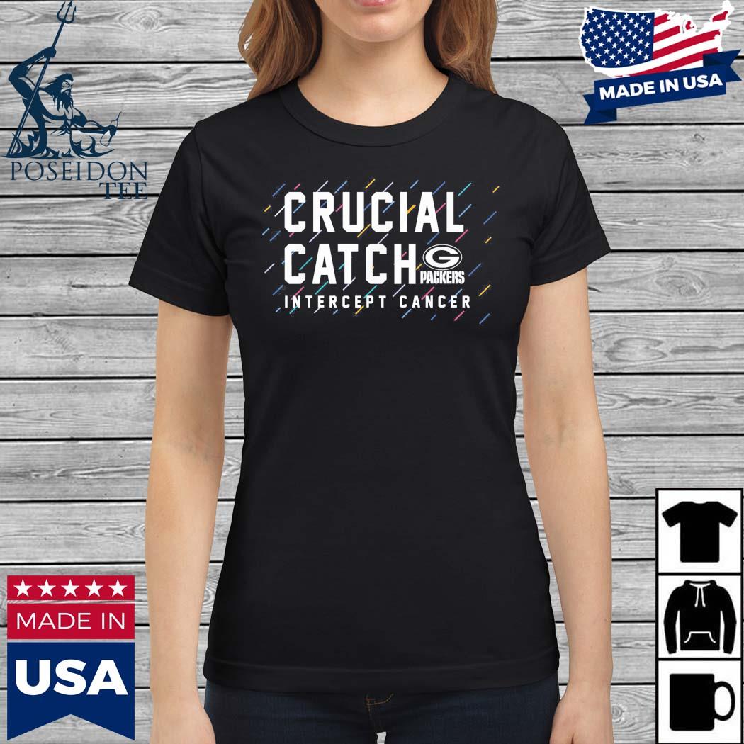 Packers 2021 Crucial Catch Intercept Cancer Shirt, hoodie, tank top,  sweater and long sleeve t-shirt