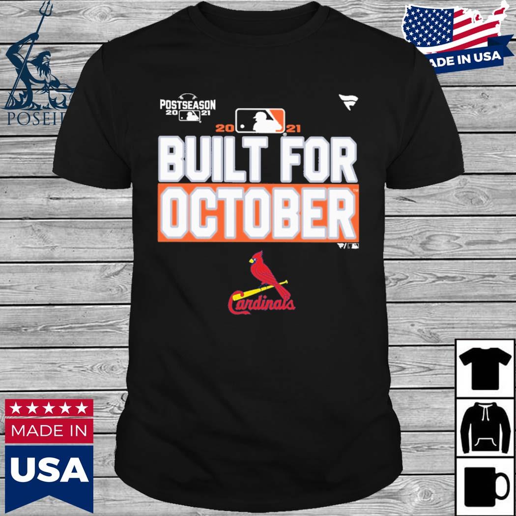 cardinals built for october shirt