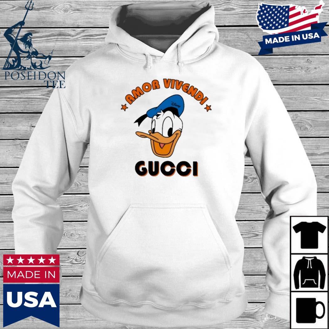 Amor Vivendi Gucci Donald Duck Shirt, hoodie, tank top, sweater and long  sleeve t-shirt