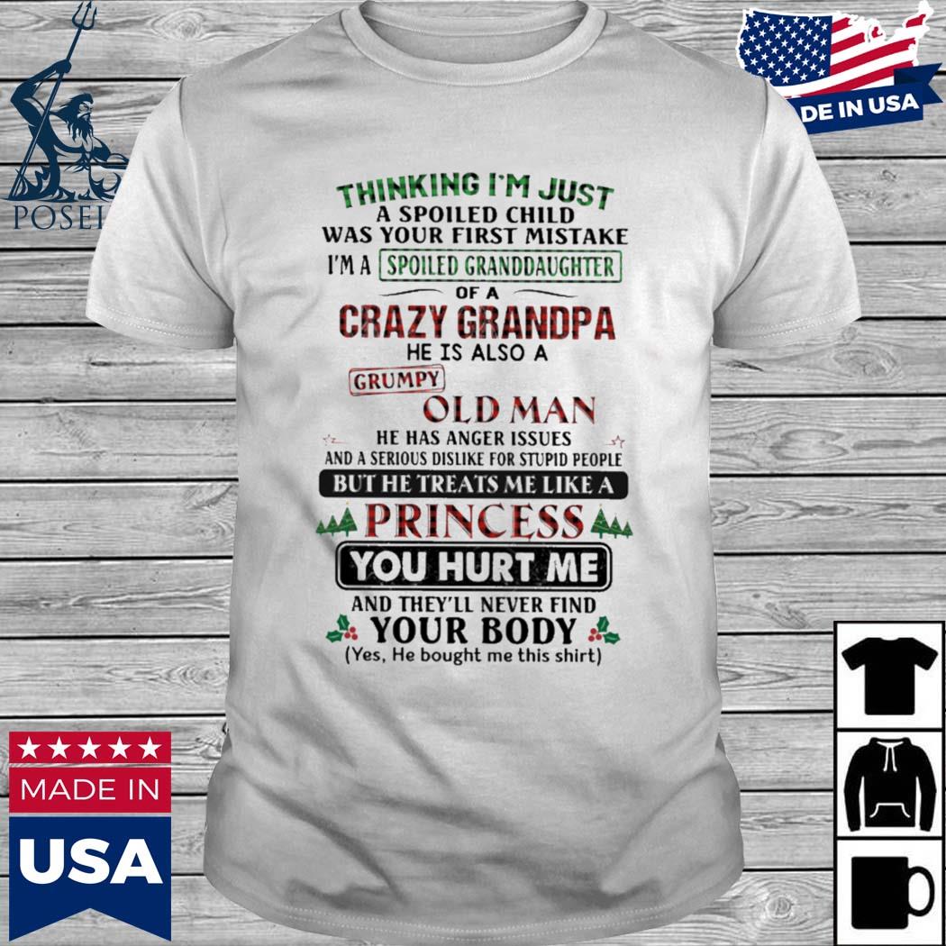 Crazy About Grandkids 49ERS Grandpa T-Shirt (Men)