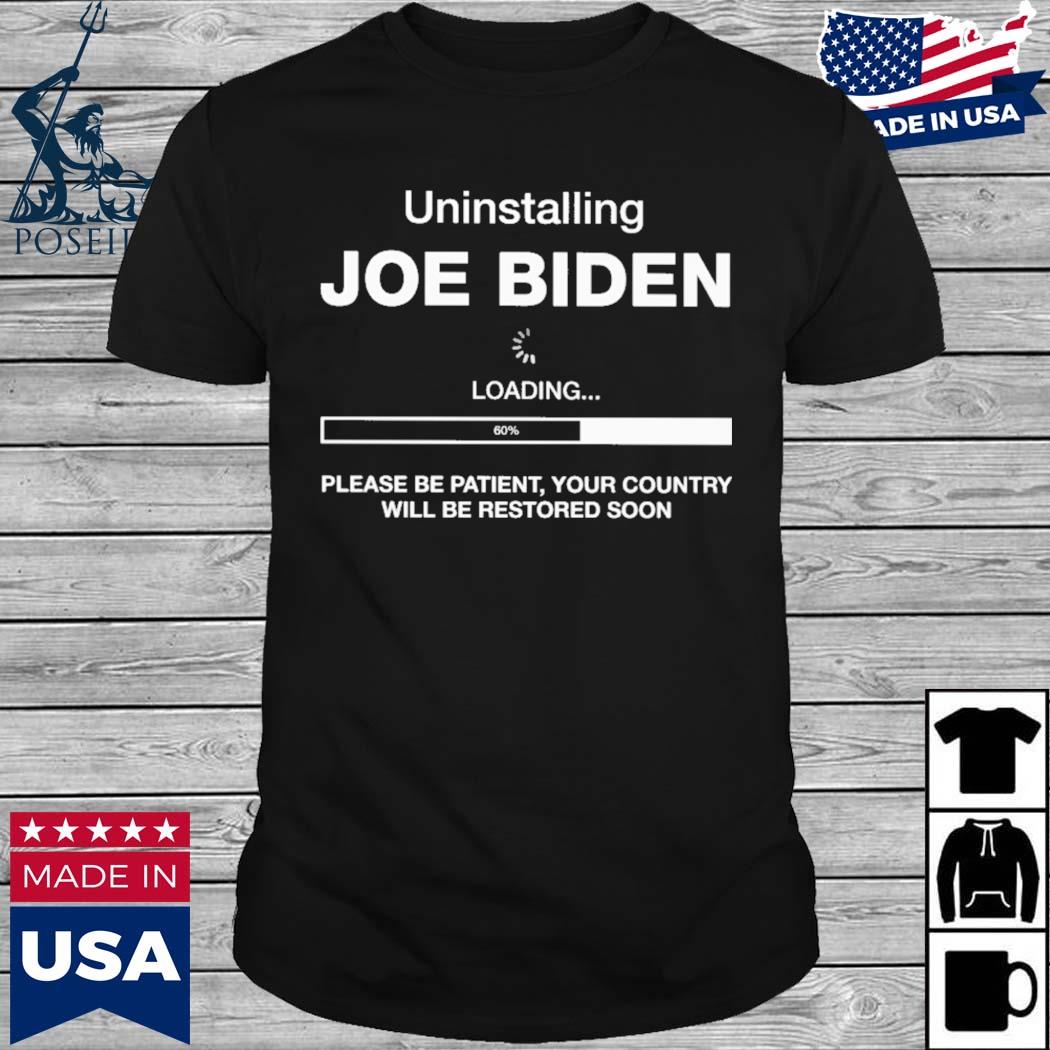 uninstalling 2020 t shirt