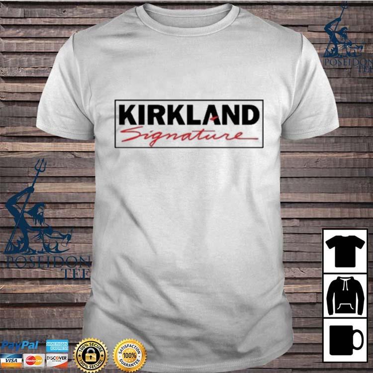 kirkland signature shirt size chart