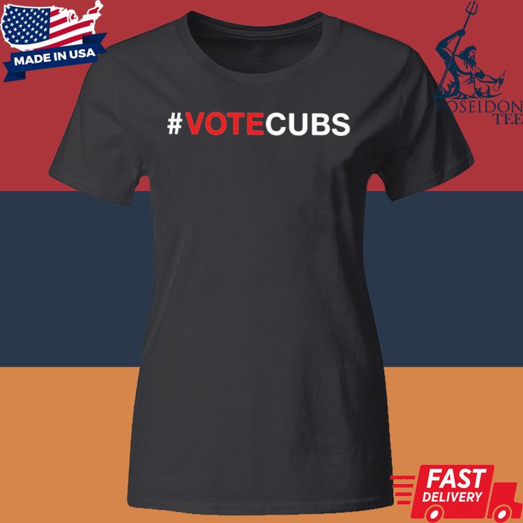 Official Cubs Votecubs Shirt Classic Womens