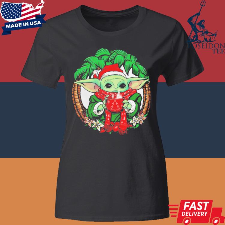 Official Christmas Baby Yoda 2022 Star Wars s Classic Womens