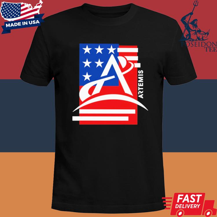 Official Artemis flag American shirt