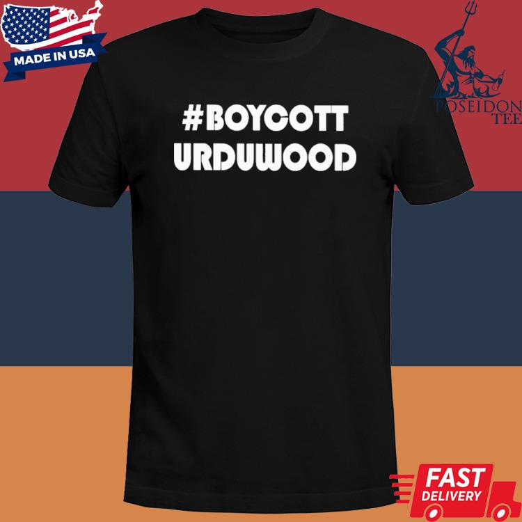 Official Boycott urduwood shirt