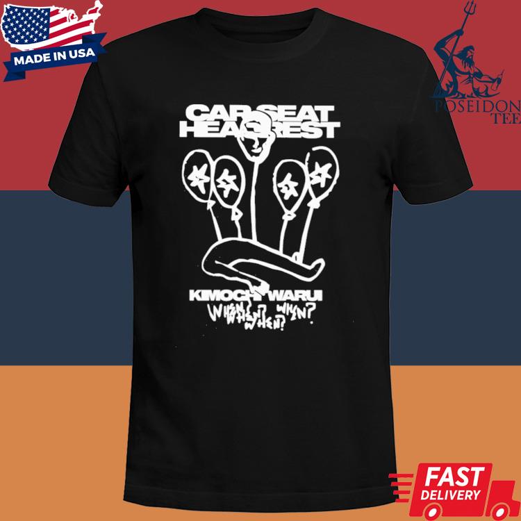 Official Car seat headrest kimochi waruI shirt