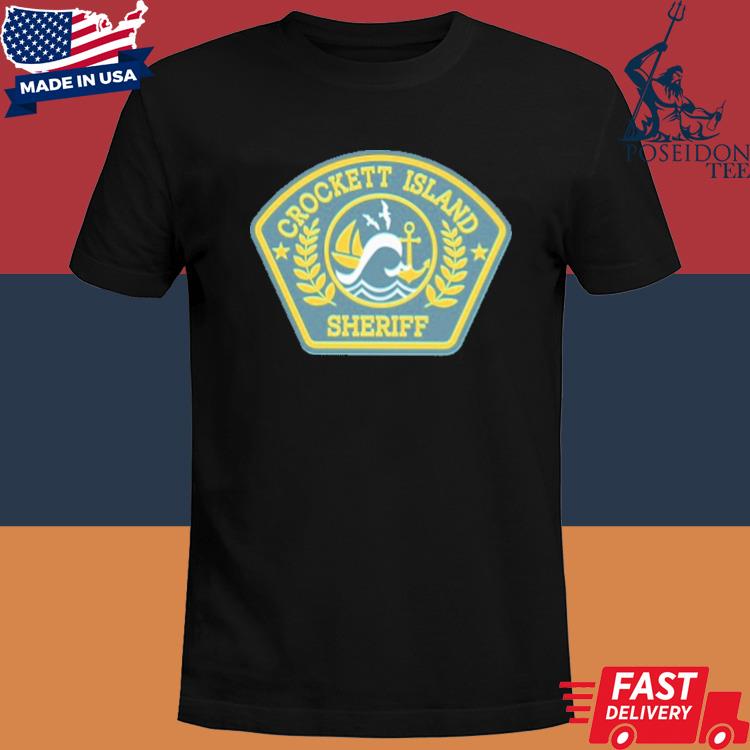 Official Crockett Island sheriff shirt