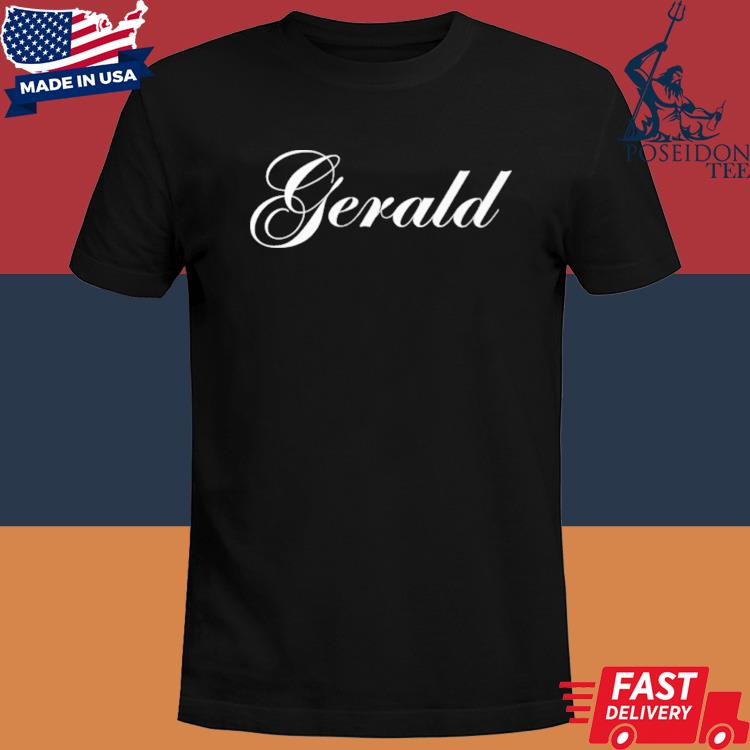 Official Gerald vincent shirt