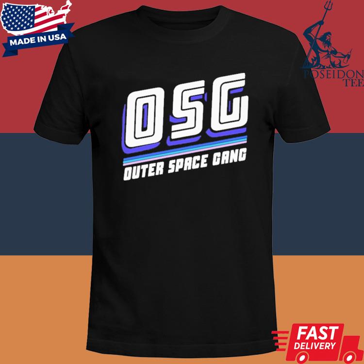 Official OSG outer space gang shirt