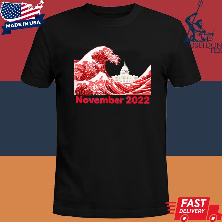 Official Red wave at the US Capitol november 2022 shirt