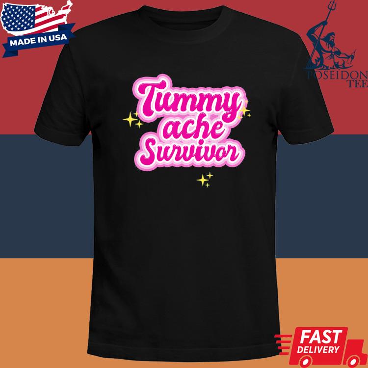 Official Tummy ache survivor T-shirt