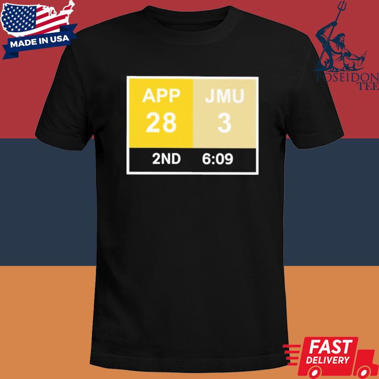 Official App 28 Jmu 3 shirt
