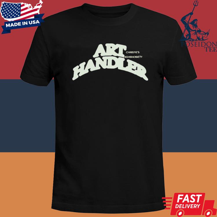 Official Christie's x highsnobiety art handler shirt