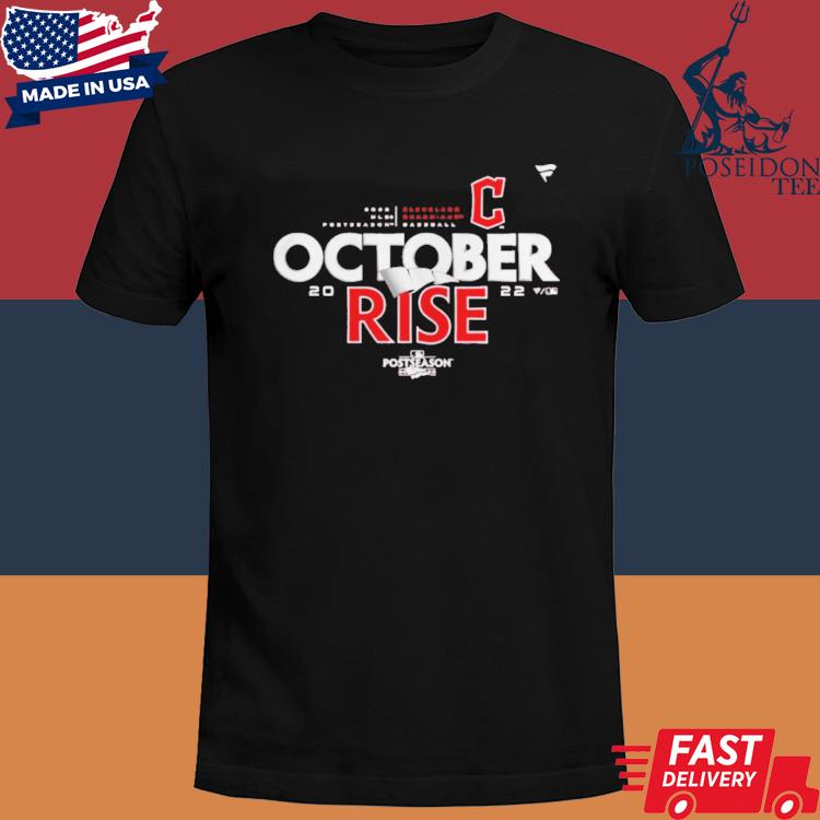 Official Cleveland Guardians 2022 postseason october rise shirt