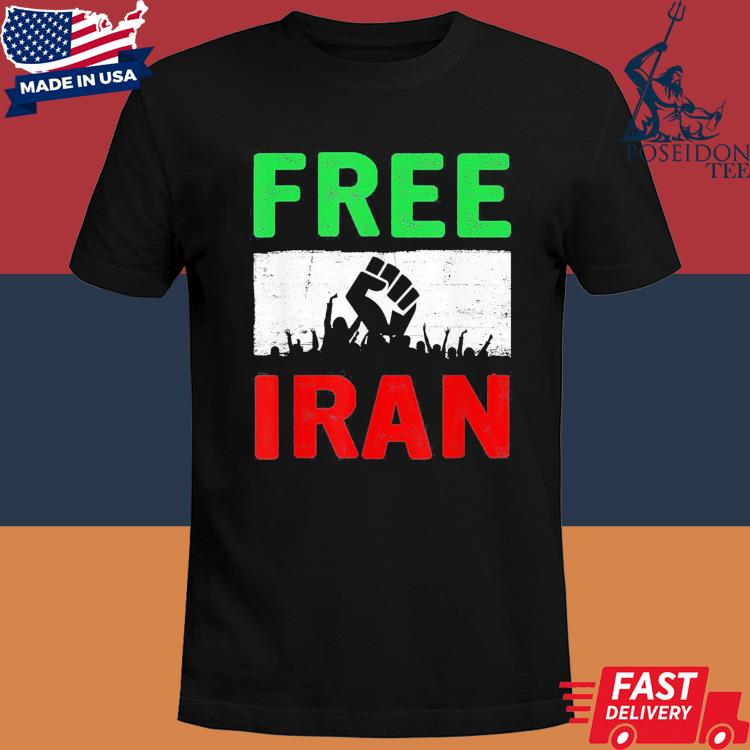 Official Free Iran stand with the women of Iran shirt