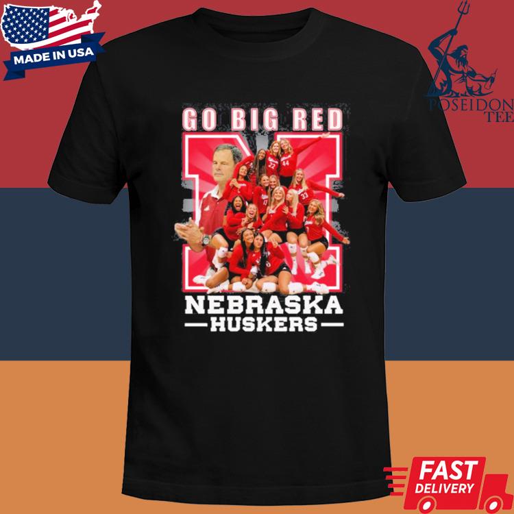 Official Go big red Nebraska huskers shirt