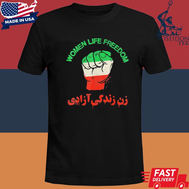 Official Rise with the women of Iran women life freedom #mahsaaminI shirt