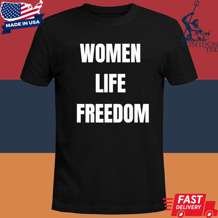 Official Women life freedom Iran Mahsa Amini T-shirt