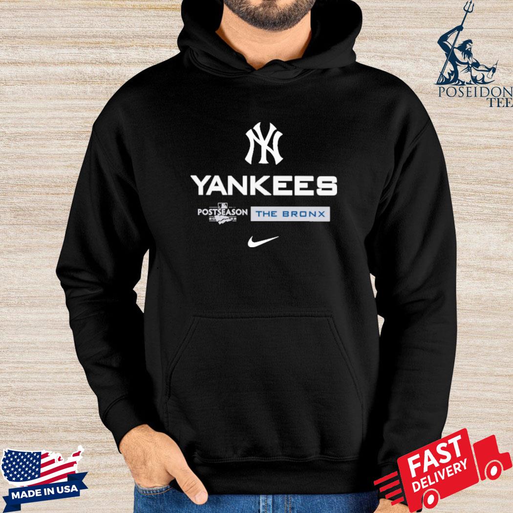 Official New York Yankees Nike Postseason The Bronx s Hoodie