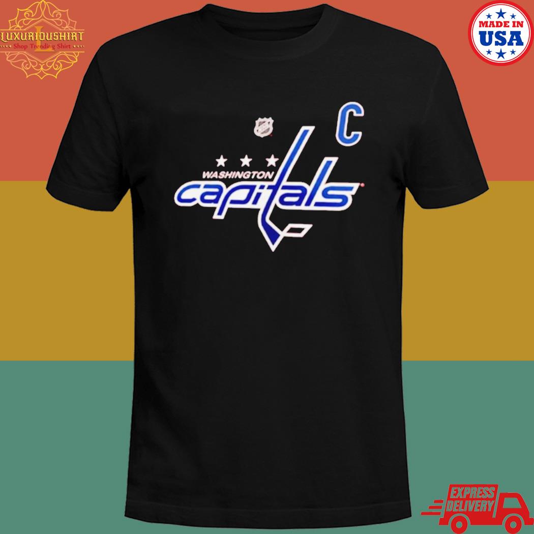 Official alexander ovechkin Washington capitals name and number T-shirt