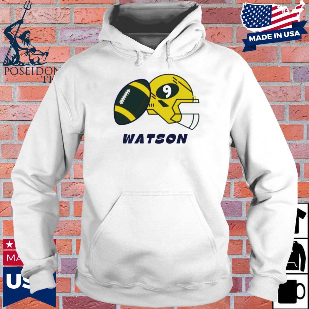 Official christian watson number 9 American Football T-s Hoodie