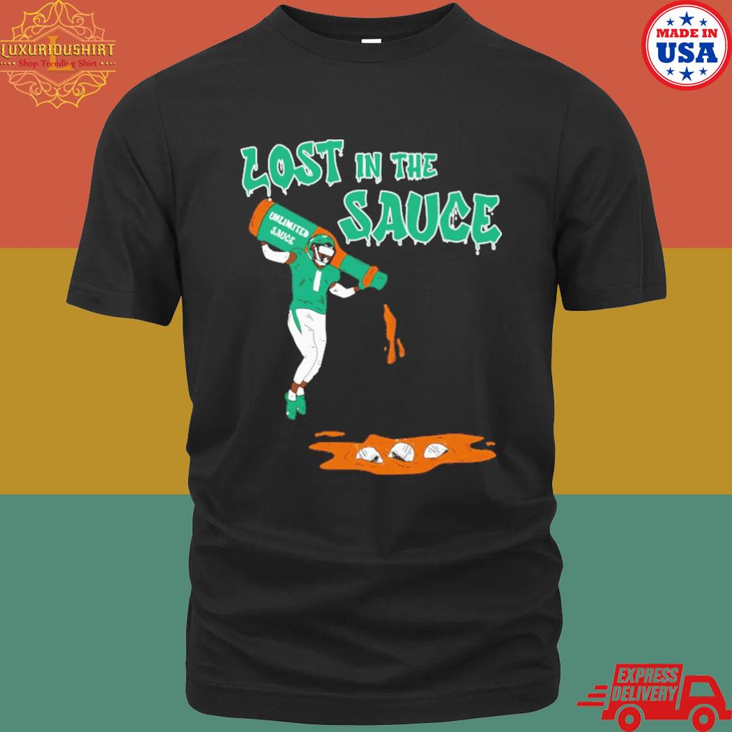 Official Lost in the sauce unlimited sauce shirt