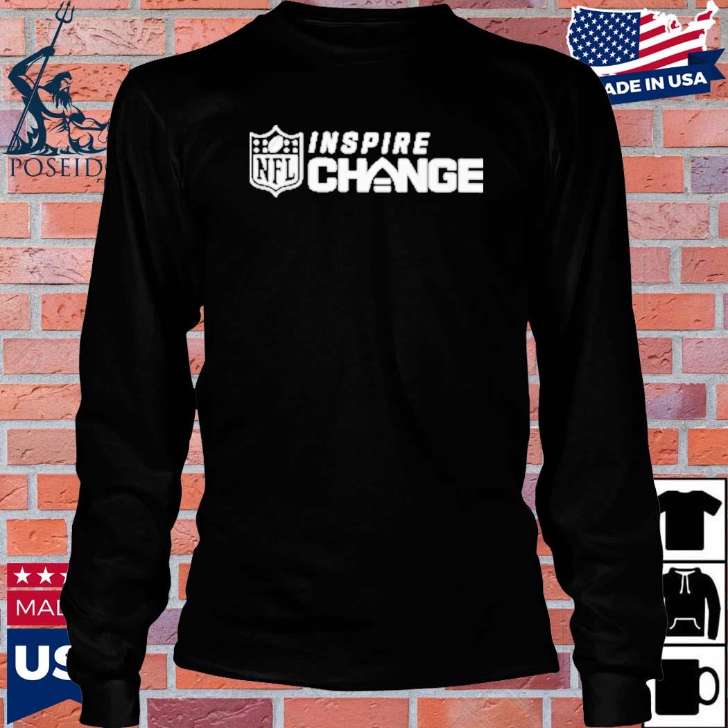 Official NFL inspire change T-shirt, Long Sleeved, Hoodie And Ladies Tee