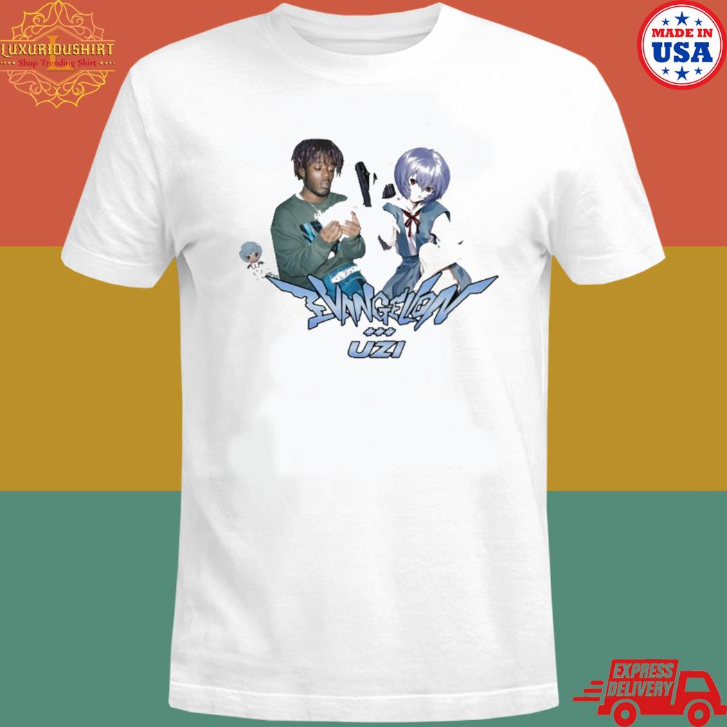 Official ReI x Evangelion uzi shirt